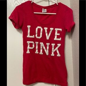 Victoria secret pink t shirt